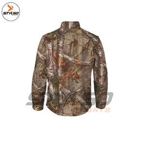 Veste tactique à coquille souple imperméable pour hommes Manteau extérieur imprimé camouflage pour la chasse en plein air, le camping et la randonnée Style d'ensemble - Product Image 2