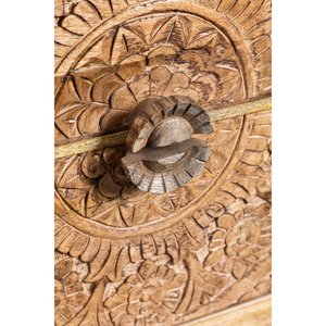 Mesita de noche de madera de mango Wiluna con cajones - Product Image 3