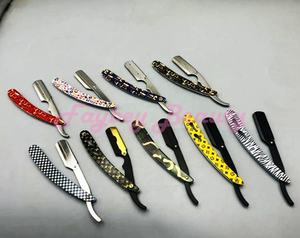 Suministros de peluquero de alta calidad, maquinilla de afeitar profesional de corte recto para salón de peluquería, maquinilla de afeitar de una sola hoja - Product Image 2