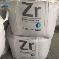 Silicate de zirconium à point de fusion élevé ZrSiO4, farine de zircon réfractaire pour revêtement de moules de fonderie et matériaux de fonderie