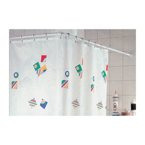 Telaio per tenda doccia 80x80x80 bianco - Product Image 1