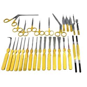 Ensemble complet d'instruments de rhinoplastie de 71 pièces, kit de chirurgie du nez en acier inoxydable de haute qualité, ensemble d'instruments de chirurgie plastique - Product Image 5