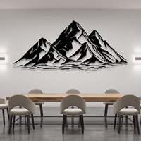 Décoration murale élégante en fer forgé moderne avec finition thermolaquée pour la décoration intérieure - Achetez directement auprès du fournisseur