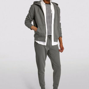 Sweat à capuche zippé pour homme, design personnalisé, polaire, vêtements de sport d'extérieur, fabriqué au Pakistan - Product Image 5