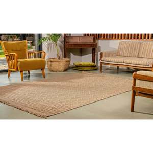 พรมขนปุยสีน้ำตาล BR003 bravvo พรมไม่มีฝุ่นสำหรับเก้าอี้ขนาด80x150ซม. - Product Image 2