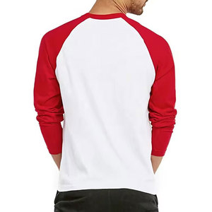 เสื้อยืดแขนยาวพิมพ์ลายแฟชั่นสำหรับผู้ชาย ผลิตจากโพลีเอสเตอร์และผ้าฝ้าย ขนาดสั่งทำได้ MOQ ต่ำ ทรงหลวม - Product Image 2