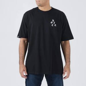 Haute qualité hommes personnalisé imprimé Logo noir coton T-Shirt lourd Style décontracté sérigraphie en gros blanc 2025 - Product Image 6