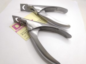 Coupe-ongles professionnel en acrylique de haute qualité pour faux ongles en gel UV, coupe-ongles de manucure, marque privée, coupe-ongles en forme de U, style français - Product Image 3
