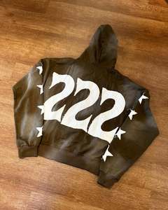 100% Cotton Custom Wholesale Zip up Streetwear Zipper Double Zip Polar Fleece Heavy Weight Hoodies for Man basics cotton blended - Product Image 6