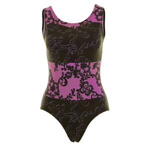 Justaucorps de gymnastique de compétition de vêtements de danse pour filles sur mesure pour entraînement vêtements de danse de niveau de compétition pour filles - Product Image 1
