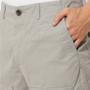 Pantalones cortos Cargo de talla grande para hombre, uso al aire libre, pantalones cortos Cargo para hombre, ropa de entrenamiento, pantalones cortos Cargo de algodón 100% - Product Image 4