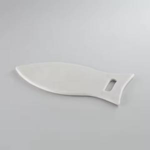 Planche à découper en bois de manguier avec finition émaillée en bois naturel - Product Image 3