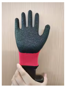 Guantes de Trabajo Recubiertos de Látex de Poliéster de Calibre 13, Guantes de Seguridad Industriales Antideslizantes - Product Image 1