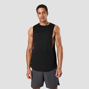 เสื้อกล้ามคอตตอน100% สุดนุ่มน้ำหนักเบาเพาะกายเสื้อกล้ามฟิตเนส - Product Image 4