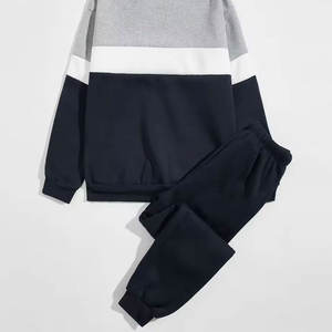 Vente en gros de survêtements de haute qualité à impression personnalisée ensemble de survêtements à broderie 3D pour hommes - Product Image 2