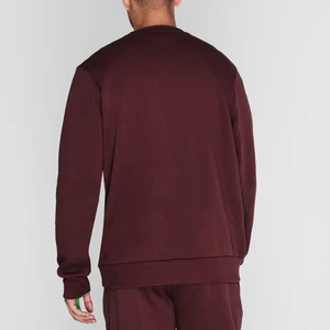 Sweat-shirt d'hiver personnalisé de haute qualité, écologique, pour homme, col rond, en coton, épaules tombantes, streetwear unisexe, coupe classique, vente en gros - Product Image 4