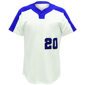 ชุดเครื่องแบบเบสบอลของผู้ชายชุดกีฬาแบบทีม OEM ปักโลโก้ด้วยเสื้อเจอร์ซีย์และกางเกงตามสั่ง - Product Image 2