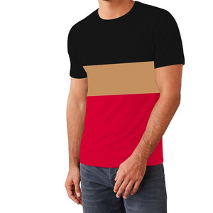 Venta al por mayor de Camisetas Personalizadas para hombre de manga corta de gran tamaño 250Gsm algodón pesado estambre tela 100% algodón - Product Image 2