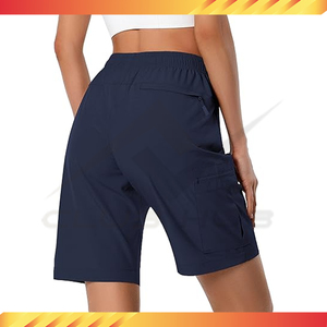 Haute qualité été mode léger Yoga Shorts dames Sport décontracté respirant séchage rapide athlétique Spandex/Nylon fermeture éclair - Product Image 5