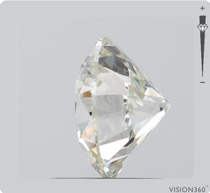 Diamante Suelto Redondo Natural de 1.51CT, Color J, Claridad I1, Corte EX, Certificado por GIA, para Joyería - Product Image 2