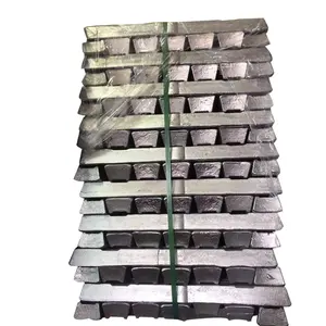 Magazzino vendite dirette, fornitura Spot puro metallo 99.994% lingotti di piombo in lega di alluminio lingotti di stagno lingotti di zinco