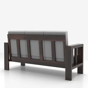 ชุดโซฟา5ที่นั่งทำจากไม้อะคาเซียไม้เนื้อแข็งโรสวูดเลานจ์สำหรับบ้านออฟฟิศและโรงแรม G-Walnut 5ที่นั่ง - Product Image 3