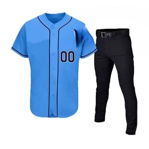 Dblue Último diseño Ropa de softbol Camisas de sublimación de béisbol Camiseta de Béisbol Juvenil personalizada Jersey Camiseta de béisbol - Product Image 1
