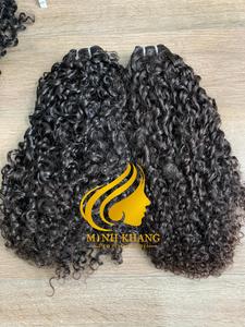 Cheveux Remy vierges non traités cuits à la vapeur ne tissant pas de vague chimique paquet bouclé cuticule alignée Vietnam toutes les couleurs brut réel humain - Product Image 6