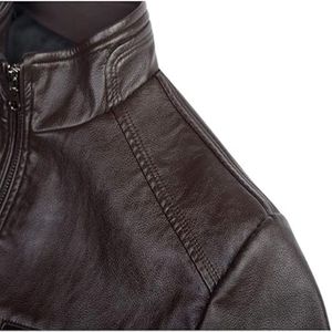 Premium Quality 2025 Custom <b>Real</b> <b>Leather</b> <b>Jackets</b> Customized Color Stand Front Eco-Friendly Waterproof Unisex American <b>Leather</b> - Product Image 6
