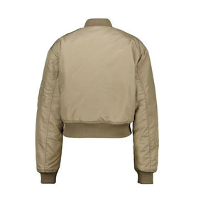 Vestes d'hiver en cuir pour femmes Vestes Letterman de style High Street avec logo personnalisé Respirant et brodé - Product Image 6