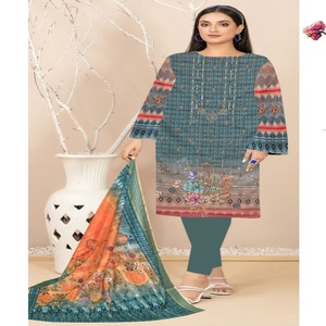 ชุดสูท panjabi สำหรับผู้หญิง-lehenga choli สำหรับผู้หญิงสนามหญ้าชุด3ชิ้นโดย AF แฟชั่นฉบับ3ออกแบบได้ตามต้องการ - Product Image 3