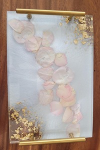 Bandeja de Resina al por Mayor, Diseño Personalizado, Juego de Servicio Decorativo Hecho a Mano para Tiendas Minoristas, Exportación, Bebidas, Aperitivos, Uso en Fiestas - Product Image 4