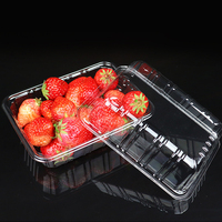 PET-folie voor fruitverpakkingen, transparante thermoformplastic folie voor vers fruit, bessen en voedselverpakkingen