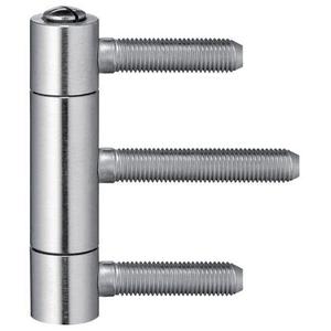 SIMONSWERK BAKA C 1-20 WF Bisagra Oculta de 3 Partes, Zinc de Alta Calidad, Capacidad de 100 Kg, Bloqueo por Pasador, DIN Izquierda/Derecha para Puertas de Madera, Paquete - Product Image 1