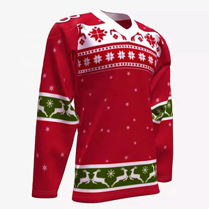 Uniforme de Jersey de hockey sobre hielo de diseño personalizado Uniformes de hockey sobre hielo personalizados para hombres de alta calidad - Product Image 2