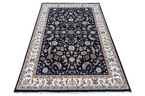 KNOTS RUG Top Quality Hand Rug for Living <b>Room</b> Decoration Rugs Carpets |washable Carpet |Living <b>Room</b> Non Slip Rugs(<b>Dark</b> Blue) - Product Image 2