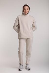 Ensemble de survêtement décontracté pour femme avec sweat à capuche et pantalon de jogging, confortable pour l'automne et l'hiver - Product Image 6