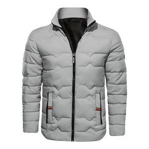 Chaquetas acolchadas de gran tamaño de calidad Premium Unisex, cortavientos de invierno con cuello levantado, logotipo en relieve, secado rápido, precio bajo, calle principal para - Product Image 1