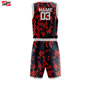 Vêtements de basket-ball avec logo d'équipe personnalisé, maillot cousu, uniforme de basket-ball par sublimation, vêtements de sport - Product Image 2