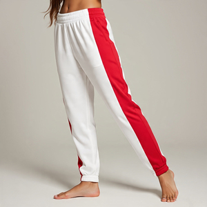 Pantalon de survêtement extérieur baggy à double taille pantalon de survêtement pour dames en coton polaire Streetwear pantalon de jogging à double ceinture pantalon de pyjama pour femmes - Product Image 5