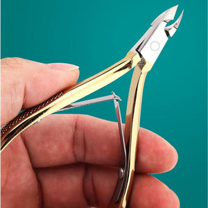 คีมตัดหนังสำหรับนิ้วเท้ากรรไกรตัดหนังกำพร้าแบบสปริงคู่ทำจากสแตนเลส3CR13 - Product Image 5