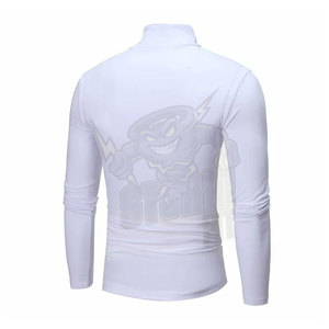 Rùa Cổ Nén Áo <span class=keywords><strong>S</strong></span>ơ Mi Cho Nam Giới Chạy Bộ Mặc Mỏng Phù Hợp Với Trọng Lượng Nhẹ Dệt Kim Nhiệt Cao Cổ Áo Thun Áo Len <span class=keywords><strong>Mock</strong></span> Cổ - Product Image 3