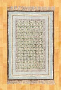 100% Cotton Handmade Carpets for Home Decor or Car Use Great Border Work and Embroidery Designs Exercise Use Washable - Product Image 2