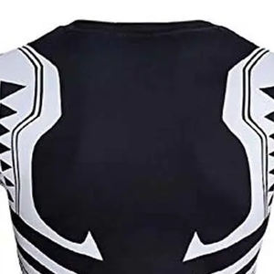 Rashguard MMA à manches longues de qualité supérieure pour hommes, respirant, en spandex/nylon, imprimé par transfert thermique, deux tons, vêtements de sport pour la remise en forme - Product Image 5