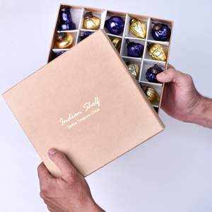 Ornements de Noël en verre vintage en vrac fabriqués à la main de style antique pour décoration de vacances décorations d'arbre rétro en gros - Product Image 4