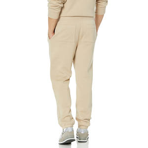 Pantalons pour hommes en molleton uni de couleur unie personnalisés, impression de logo personnalisée, respirants, à séchage rapide, pantalons de survêtement pour hommes - Product Image 2