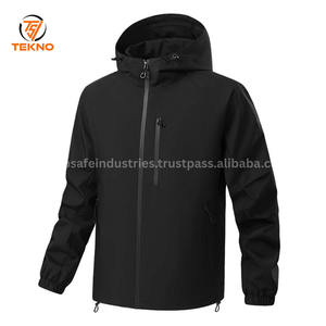 2025 personalizado estilo caliente al por mayor cortavientos hombre chaqueta de lluvia chaqueta impermeable para hombres último estilo abrigo servicio OEM - Product Image 2