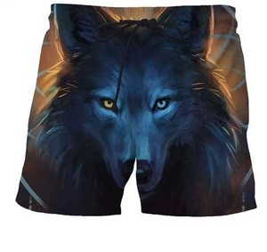 New2026 Wolf Shorts Men <b>Animal</b> Casual Shorts Pants 3D Sublimation Short Fitness Men 100% Customize Design cotton Short <b>For</b> Be - Product Image 6
