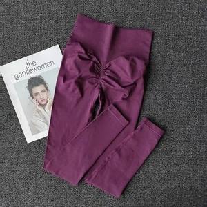 Custom Stylish Breathable Yoga Legging Scrunch Butt Spandex <b>Nylon</b> Workout Leggings Slim Fit Wholesale Leggings <b>for</b> <b>Women</b> - Product Image 1