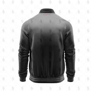 Veste universitaire pour hommes en gros, collection hiver décontractée, polaire polyester premium, coupe-vent, fermeture éclair, veste de haute qualité - Product Image 3
